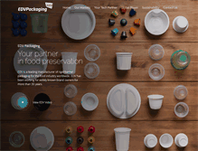 Tablet Screenshot of edvpackaging.com